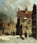 unknow artist European city landscape, street landsacpe, construction, frontstore, building and architecture. 124 oil painting picture wholesale